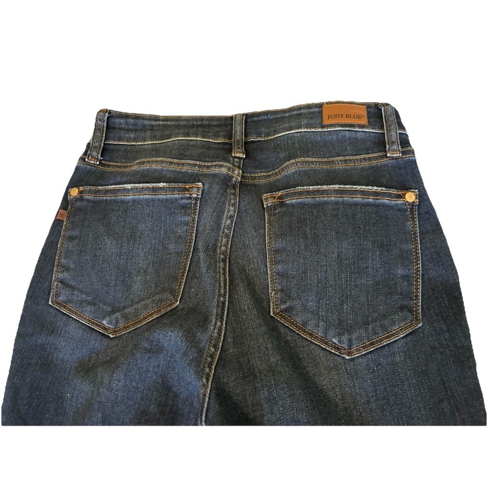 Judy Blue Jeans Skinny Fit Capri Size 3/26 Dark Wash JB72115-DK - Picture 7 of 7